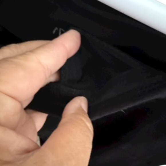 bcg Brown/Pink Capri Elastic/Drawstring Waist Hidden Pocket Leggings Size L - Picture 4 of 6